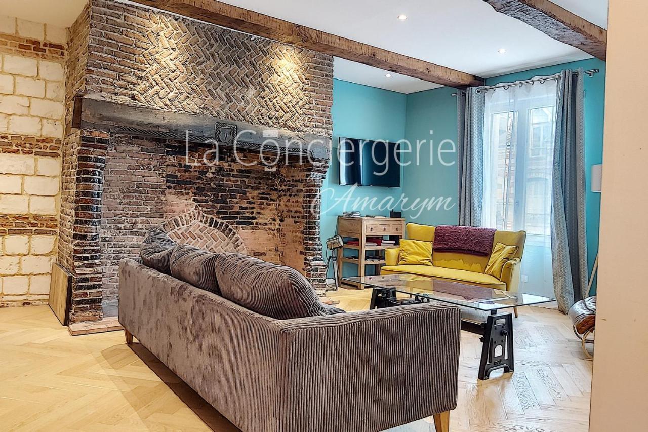 Aa13 - Le Victor Hugo - Sejour D'Exception Dans Un Appartement Historique Ault Exteriör bild