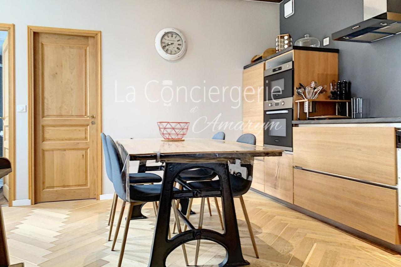 Aa13 - Le Victor Hugo - Sejour D'Exception Dans Un Appartement Historique Ault Exteriör bild
